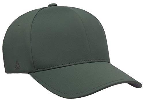 Flexfit Men's Delta Seamless Baseball Cap, Spruce, Large-X-Large Black - Image 7