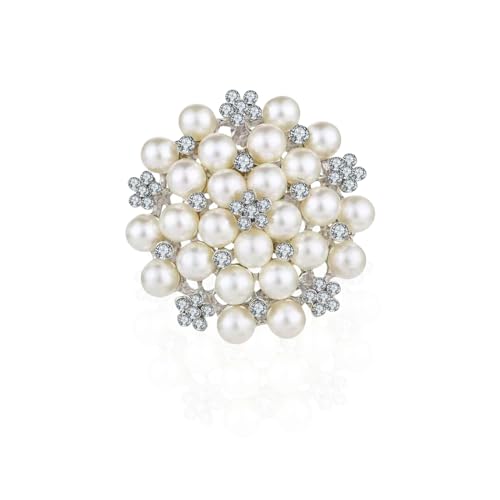 Image of Brooch Pins For Women Fashion Elegant Brooches Lapel Badges Coat Sweater Scarves Shawl Dress Accessory Wedding Party Prom Jewelry