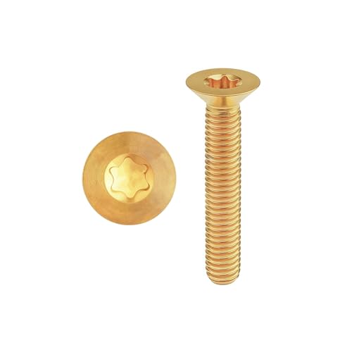 �`�^���{���g M4 M8x8 10 12 15 20 25 30 35 40 45 50 60 65 70mm �M���l�W 1��(Gold,10MM_M4)