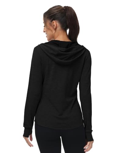 TBMPOY Womens UPF 50+ Sun Protection Hoodie Jackets Light Weight Long Sleeve Shirts Hiking Outdoor Full Zip Tops2