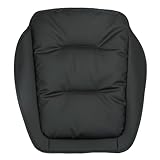 ontto Auto Sitzkissen Sitzauflagen Autositzkissen Vordersitze Pad Kissen Sitzbezug Rutschfester Sitzschutz Passt für Skoda Octavia Fabia Superb Roomster Yeti Citigo Kodiaq für Auto Hause Büro-Schwarz