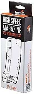 Miniatura 2 de Lancer Tactical Airsoft M4 M16 Series Polímero 130 Redondo Transparente Ventana Alta Velocidad Mid-Cap Airsoft Magazine