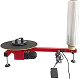 Elektrische Palettenverpackungsmaschine mit 30 U/min Geschwindigkeit und 40 cm Drehteller für sichere industrielle Verpackung