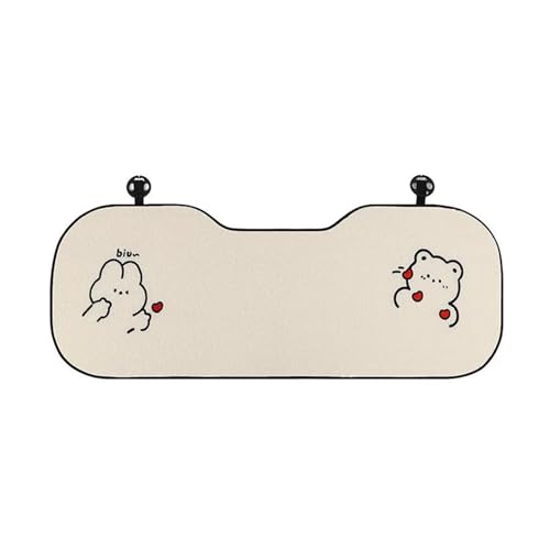 Coussin de siège de voiture respirant et chaud en peluche d'ours