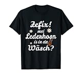 Herren Trachtenshirt Herren Oktoberfest Lederhosen T-Shirt