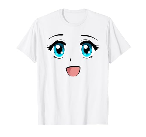 Anime Shirt Shoujo Josei Manga Big Eyes T-Shirt T-Shirt