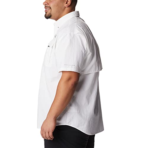 Columbia Men's Bahama II Short Sleeve Shirt,White,Large by Columbia - Image 9