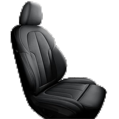Housses siège voiture cuir Peugeot 206 2004-2012 accessoires intérieur noir