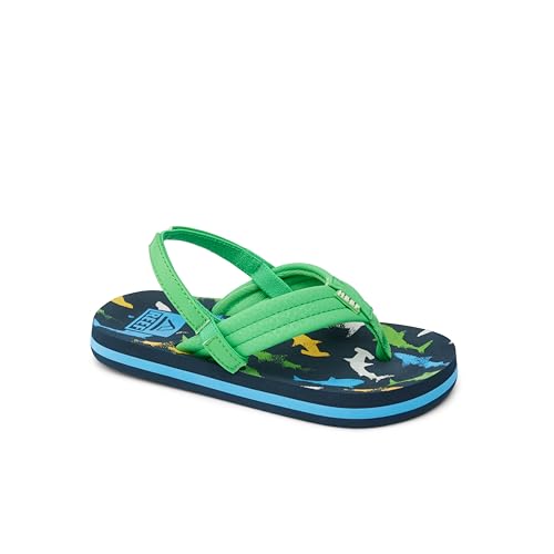 Image of REEF Boys Toddler /Little Kid Ahi Beach Flip Flop, Soft Cushion Footbed, Water Friendly
