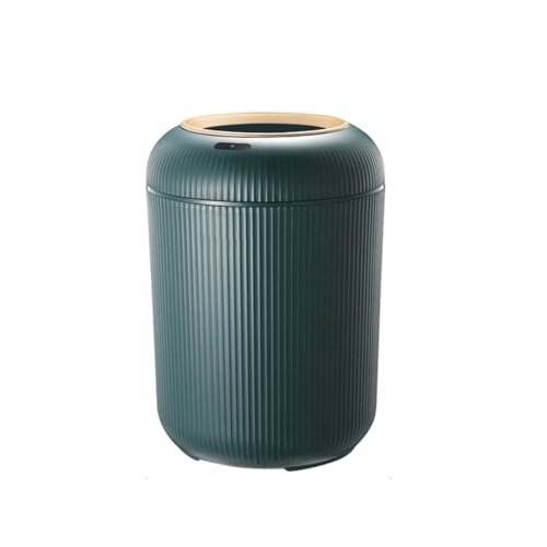 Smart Trash Can Automatic Sensor with Lid Bin Bathroom Wastebasket Home image 3