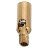 Milisten Ceiling Light Fitting Mit Drehbarem Wandadapter Reinem Kupfer Einstellbar Für Flexible Pendelleuchten Für Stilvolle Wohnraumgestaltung