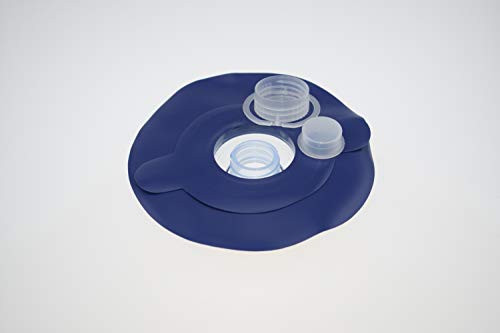 Wasserbett Einfüllstutzen Reparatur-Set KOMPLETT - mit 5X Blue Magic Flickset, Anleitung auf Video-CD, Vinylpatch-Ring, Verschlusskappen