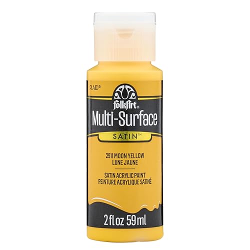 Image of FolkArt Multi-Surface Paint in Assorted Colors (2 oz), 2911, Moon Yellow