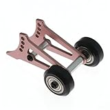 RC改造パーツ For Tamiya CW-01 For Lunch Box Midnight Pumpkin 1/10 アルミウイリーバーシャ​​ーシバギー Rc カーのアップグレード部品(Silver,B)