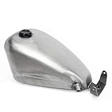 deposito motor fueraborda Material: acero TARAZON 9L Cafe Racer Moto Depósito de combustible de gas con tapa para Yamaha Dragsatar XVS 400 540 650