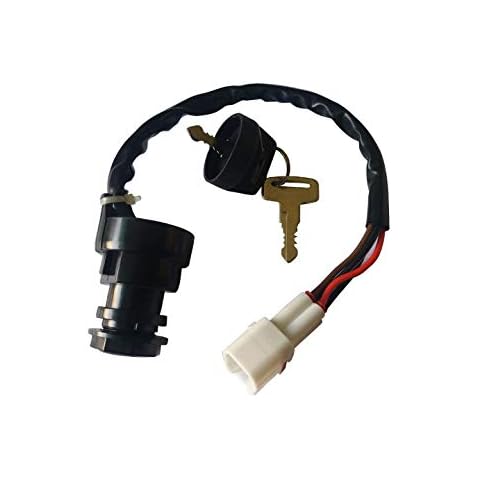 Hity Motor Ignition Key Switch For Yamaha Big Bear 350 2x4 4X4 1996-1999 YFM 350 Moto 4 1995 YFM350 Warrior 350 1996-2001 YFM350 Wolverine 350 1995-2001 YFZ350 Banshee 350 1995-2001 Cover