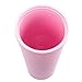 STRATA CUPS Acrylic Tumbler with Lid and Straw (Pack of 4) - 22 oz Pastel Colored Cups, Double Wall Pink Plastic Bulk Tumbler with Lids and FREE Straw Cleaner, Tumblers for Vinyl Projects