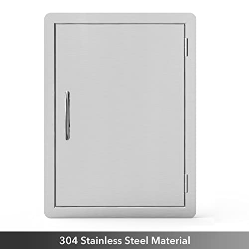 Stanbroil Stainless Steel Single Vertical Access Door, 17-Inch by 23-Inch by Stanbroil - Image 4