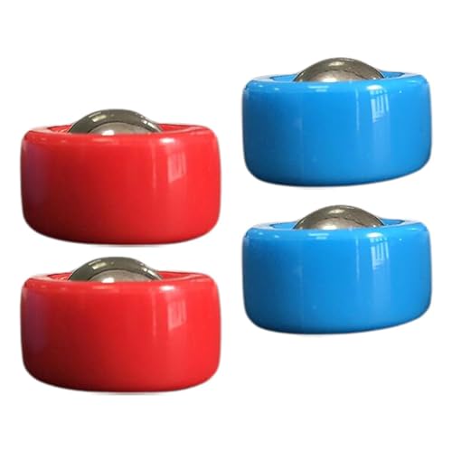 Menolana 8 Pieces Shuffleboard Pucks Shuffleboard Rollers Set for Kids Adults for Tabletop Sports Game Shuffleboard Table Pucks 19 mm