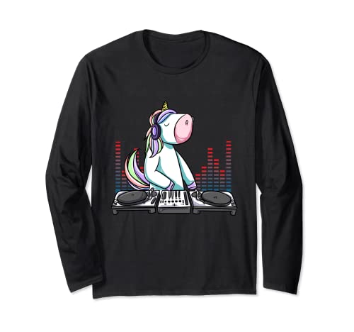 Mezclador de cubierta tocadiscos DJ Controller Unicorn Manga Larga