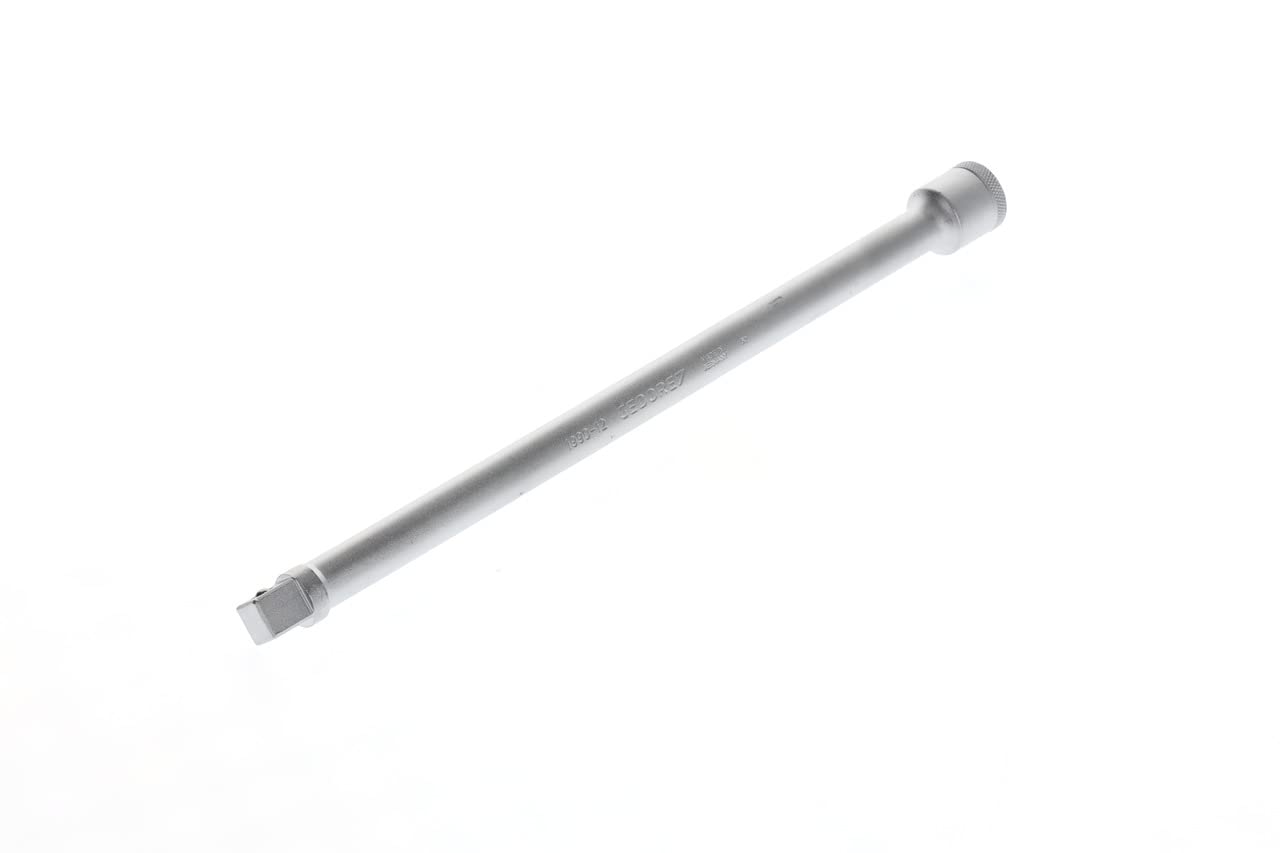 GEDORE Socket spanner extension, 1/2" 12.5 mm square drive, 305 mm long, Adapter, Tool, 1990-12, Chrome-plated steel