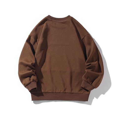 Mens Crewneck Sweatshirt Embroidered Graphic Sweatshirts Long Sleeve Pullover Tops2