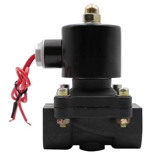 Vanne électromagnétique plastique AC 220V DN32 durable contre l'usure de l'eau