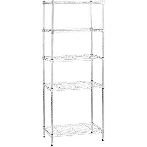 Amazon Basics 5-Shelf Narrow Storage Unit Cover