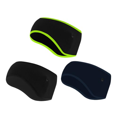 OIXYEY Fascia Termica Sport Invernali 3 Pezzi, Paraorecchie Caldo Antivento per Uomo e Donna, Ideale per Sci, Trekking, Corsa, Ciclismo e Attività All'aperto