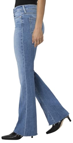 PAIGE Women's Hr Lauren Canyon 32in Sm Bltlps Raw Hem3