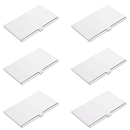 Bloepum 6X 9 Micro-SD/SD Memory Card Storage Holder Box Protector Metal Cases 8 TF&1 SD