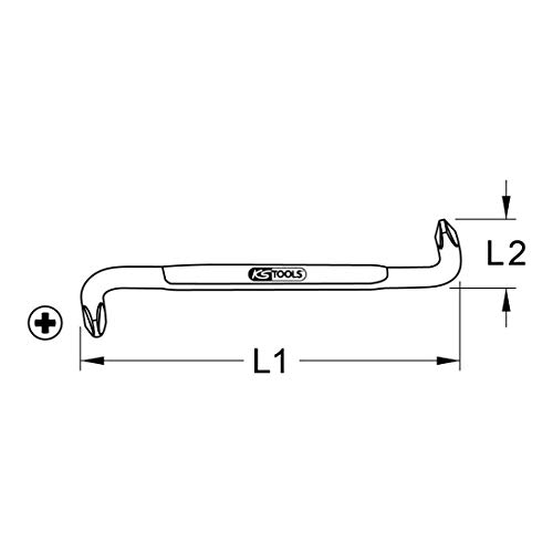 KS Tools 151.2682 Allen Key PH3-PH4 - Image 2