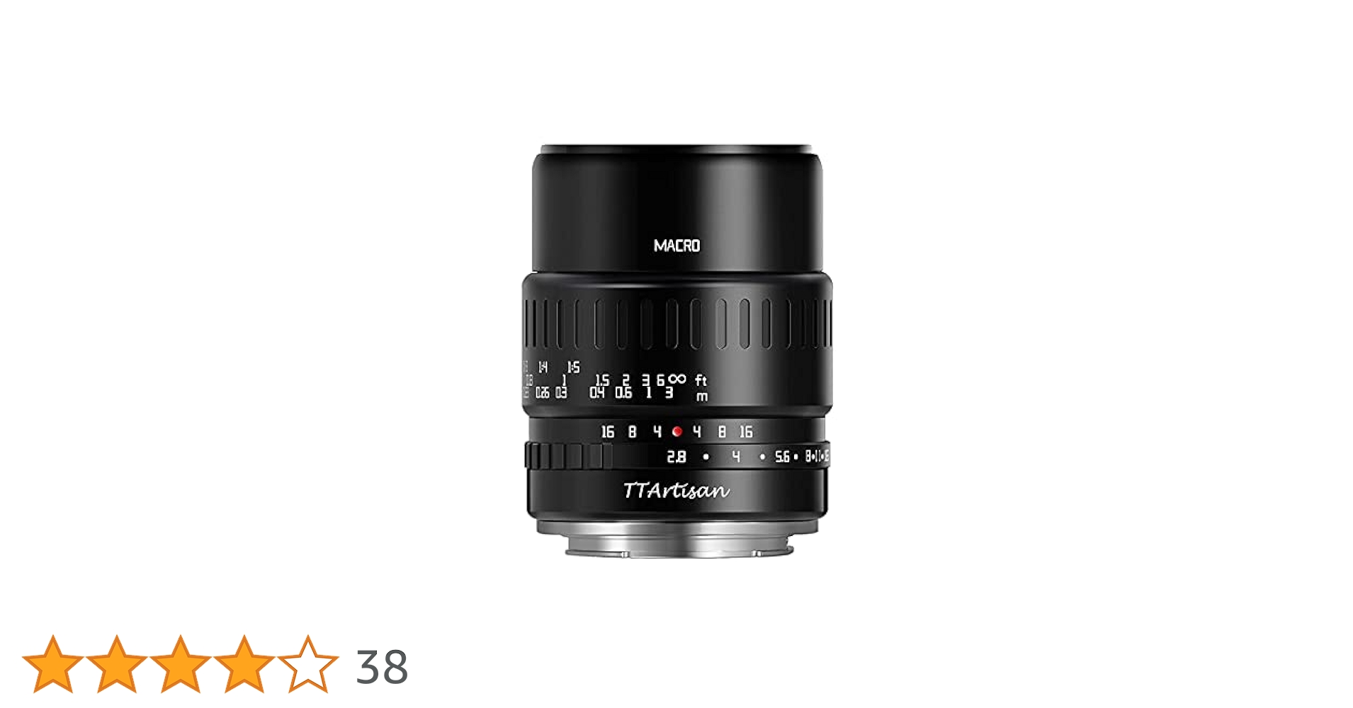 美品　銘匠光学　TTArtisan 40mm F2.8 MACRO E ブラック 銘匠光学 TTArtisan 40mm f/2.8 MACRO C | 焦点工房オンラインストア