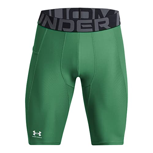 Image of Under Armour Men's Polyester Blend HeatGear Armour Long Shorts