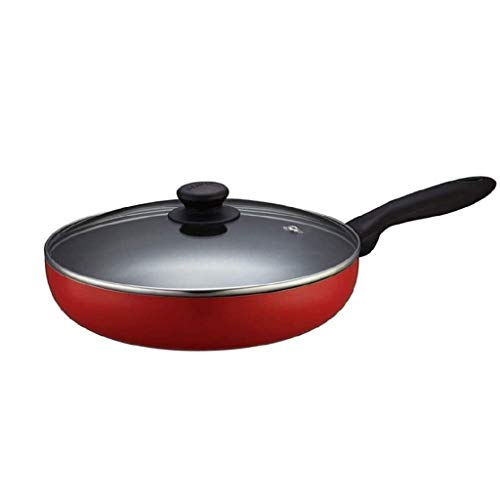 VejiA Stainless Steel Wok with Cover,Multipurpose Sauce Pan, Sauce Pot,Non Stick Pot Frying Pan