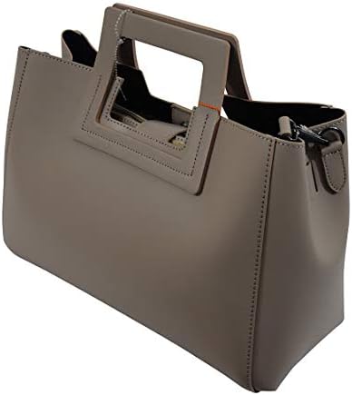 Amazon Com Andrea Cardone Verapelle Leather Cut Out Handbag Ladies Satchel Bags Womens Bags Clothing Shoes Jewelry