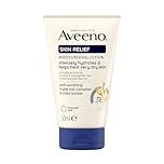 Aveeno Skin Relief Moisturising Lotion, With Soothing Triple Oat Complex & Shea Butter, Suitable For Sensitive Skin, 72-Hour Intense Hydration, Helps Relieve Very Dry and Tight Skin, Unscented, 50ml