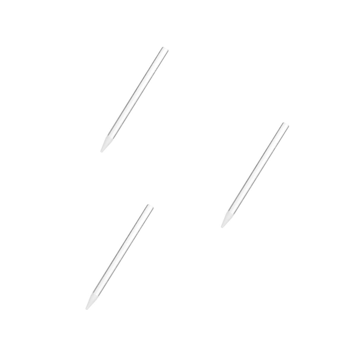 SOLUSTRE 3pcs 1.5ml Centrifugal Tube Stick Glass Sample Grinding Stick for Lab Experiments Tool