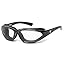 Charcoal Frame/Bluebyrd Clear Computer Lenses