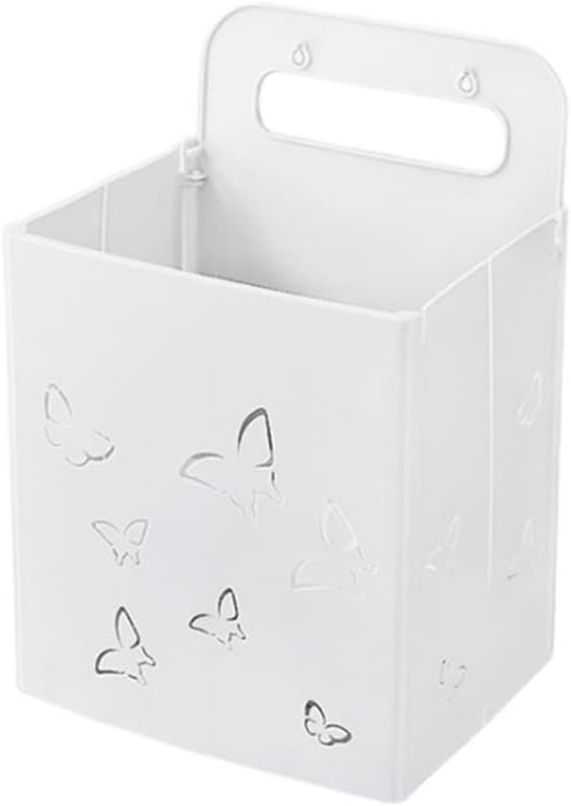 Laundry Basket Clothes Hamper Dirty Clothes Storage Basket,Foldable Laundry Basket,Hanging Washing Machine Basket Laundry Hamper for Dorm(B)