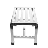 tabouret inox bas Acier inoxydable : fabriqué en acier inoxydable épais, ce marchepied métallique offre une durabilité exceptionnelle et une capacité de charge, idéal pour un usage quotidien fréquent dans divers environnements