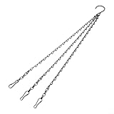 Photo Gallery petstible ganci in metallo per appendere vasi da fiori, catene di ricambio resistenti per cesti per piante e decorazioni per la casa (50,5 cm) Photo Gallery petstible ganci in metallo per appendere vasi da fiori, catene di ricambio resistenti per cesti per piante e decorazioni per la casa (50,5 cm)