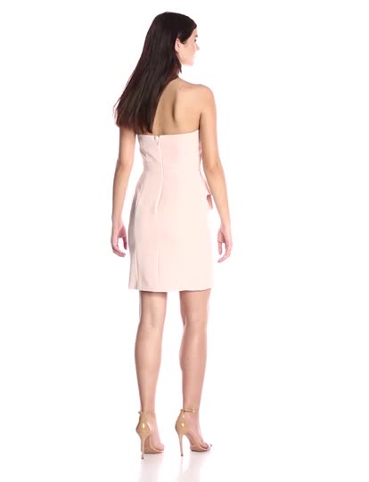 aidan mattox cocktail dress with peplum Aidan Mattox Long Formal Sleeveless Peplum Dress