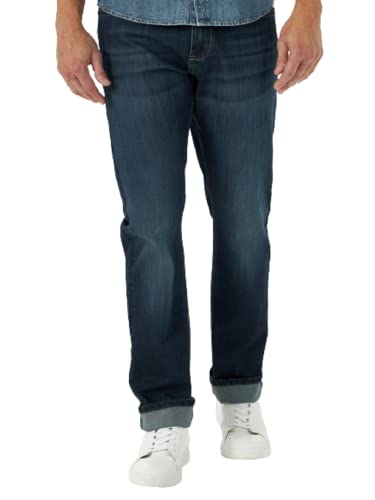 Wrangler Men's Free-to-Stretch Athletic Fit Jean, Jagged, 32W x 34L