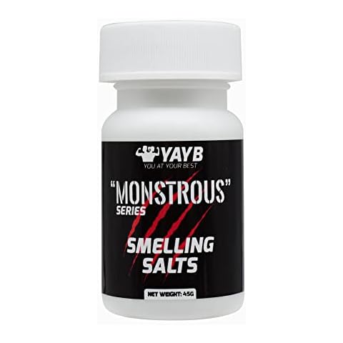 YAYB Smelling Salts - MONSTROUS SERIES (medium strength) - Strongman - Powerlifting - Bodybuilding - Strength Sports Cover