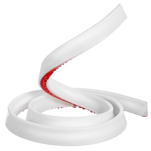 Protector salpicaduras ducha flexible con sistema autoadhesivo para evitar fugas 2