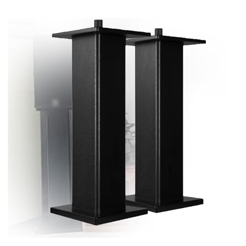 Supports d'enceintes à large base de 340x340 mm avec patins de découplage