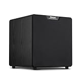 Elimavi Front Firing Powered Subwoofer - 400W Deep Bass Home Theater Sub for Large Rooms - 12
