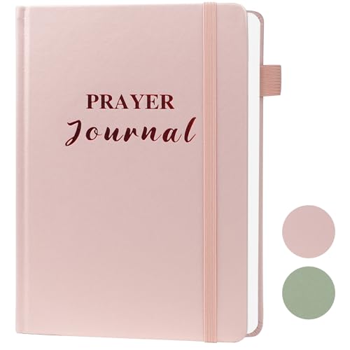 Pink Prayer Journal for Woman - Bible Journal with...