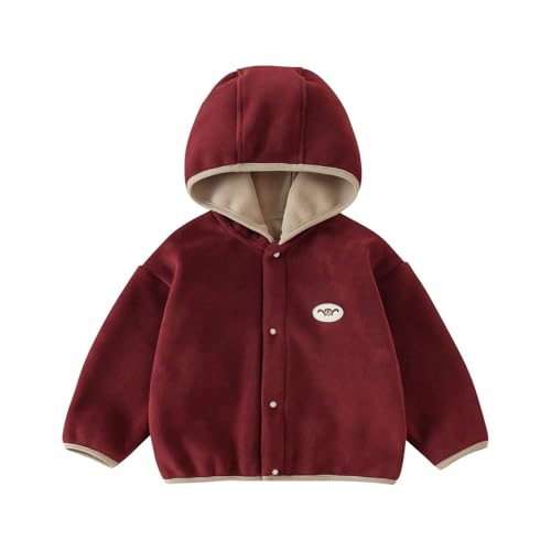 Children's Winter And Autumn Fleece Jacket Casual Sports Hoodie Toddler Boy Coats 4t Winter Coat
